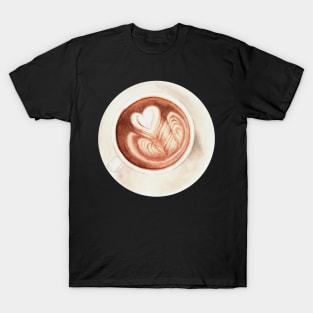 Cup of Latte Art T-Shirt